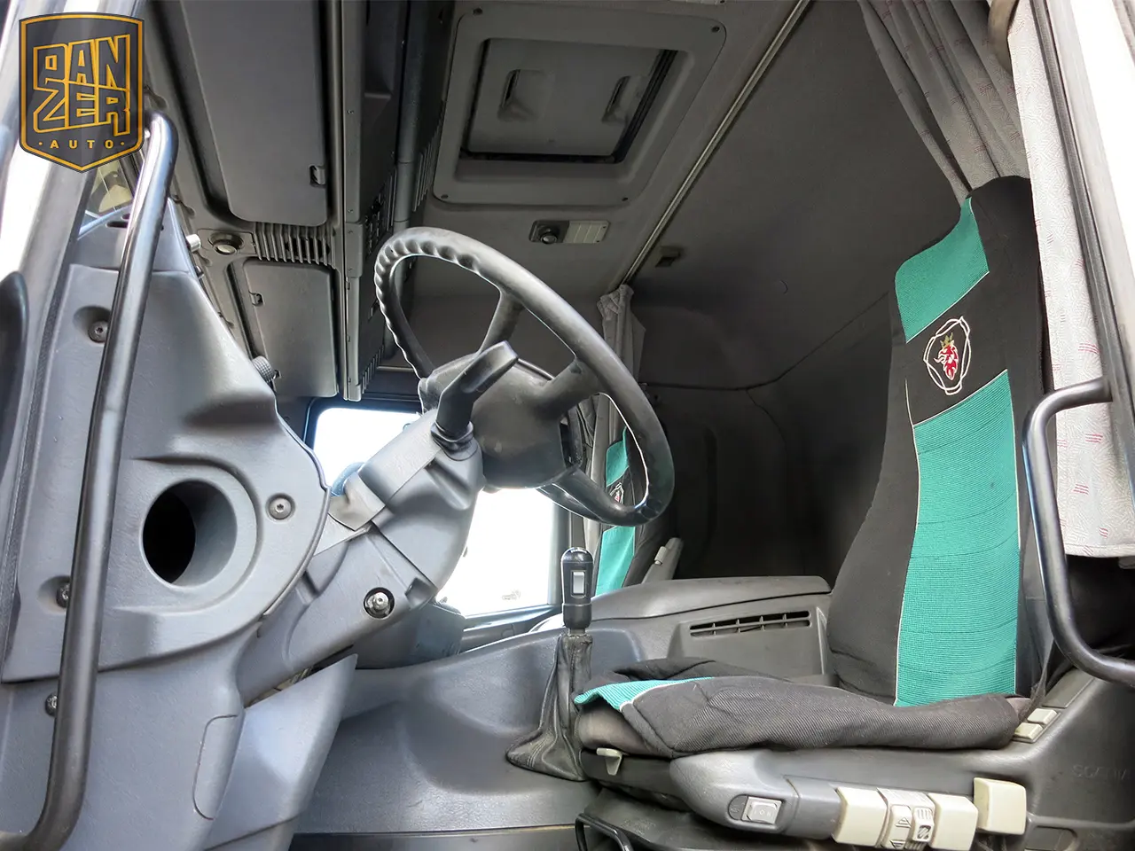 Автобетоносмеситель Scania 124C, 8х4, 10 кубов, спальник - фото 17