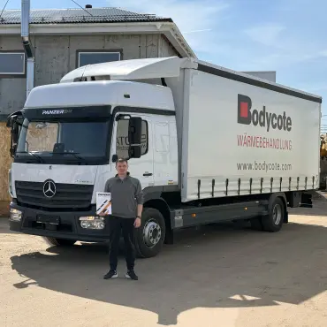 Фотография покупателя Mercedes Atego 1230 шторный, г. Пермь - регион отгрузки