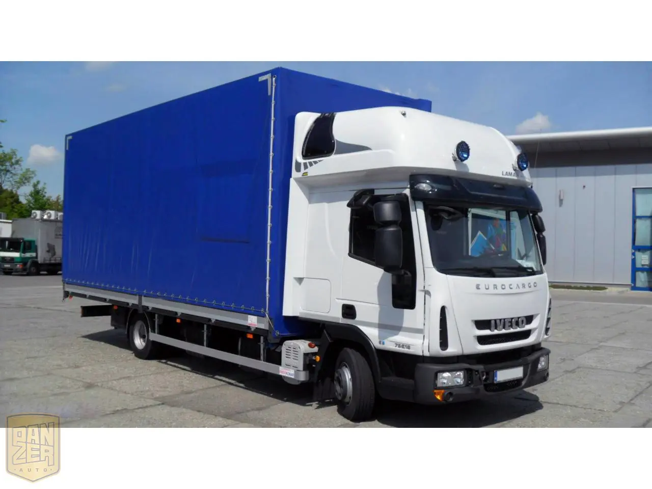 Новый Iveco Eurocargo ML 75E18 P, штора-борт 46м3, 2 спальника, фаркоп - фото 5
