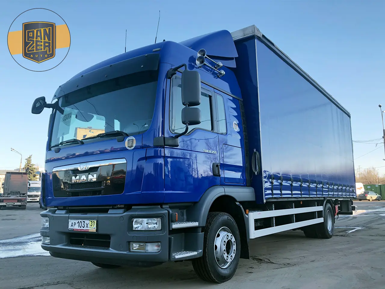 MAN TGM 12.250, 2013 год, штора 51 куб с гидролифтом - фото