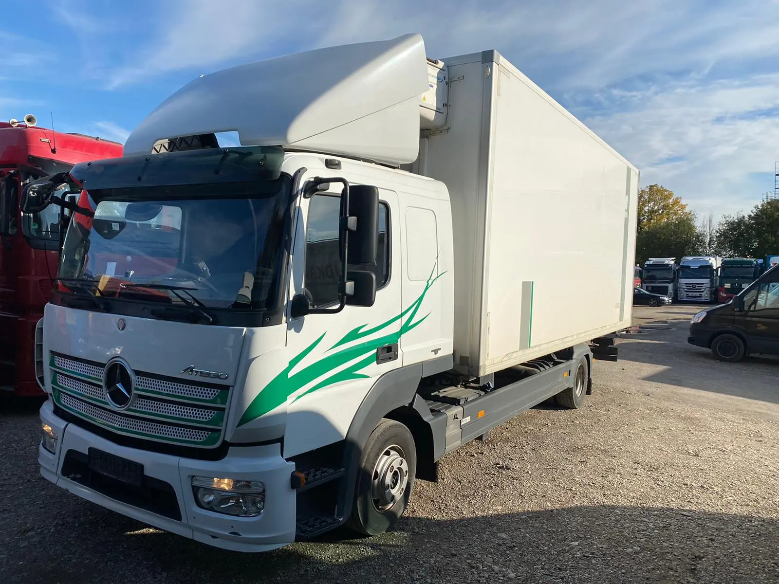 Рефрижератор тушевоз со спальником Mercedes Atego 1223 L, 2014 год, 15 европалет - фото 8