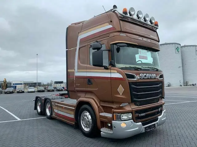 Седельный тягач Scania R 580 V8, формула 6х4, 2014 год, без пробега по РФ - фото-детальных 8