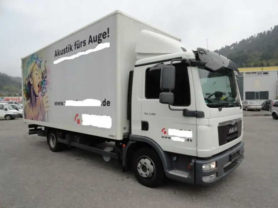 MAN TGL 8.180 BL, 2013г, фургон 37м3, ворота, без пробега по РФ - фото 6