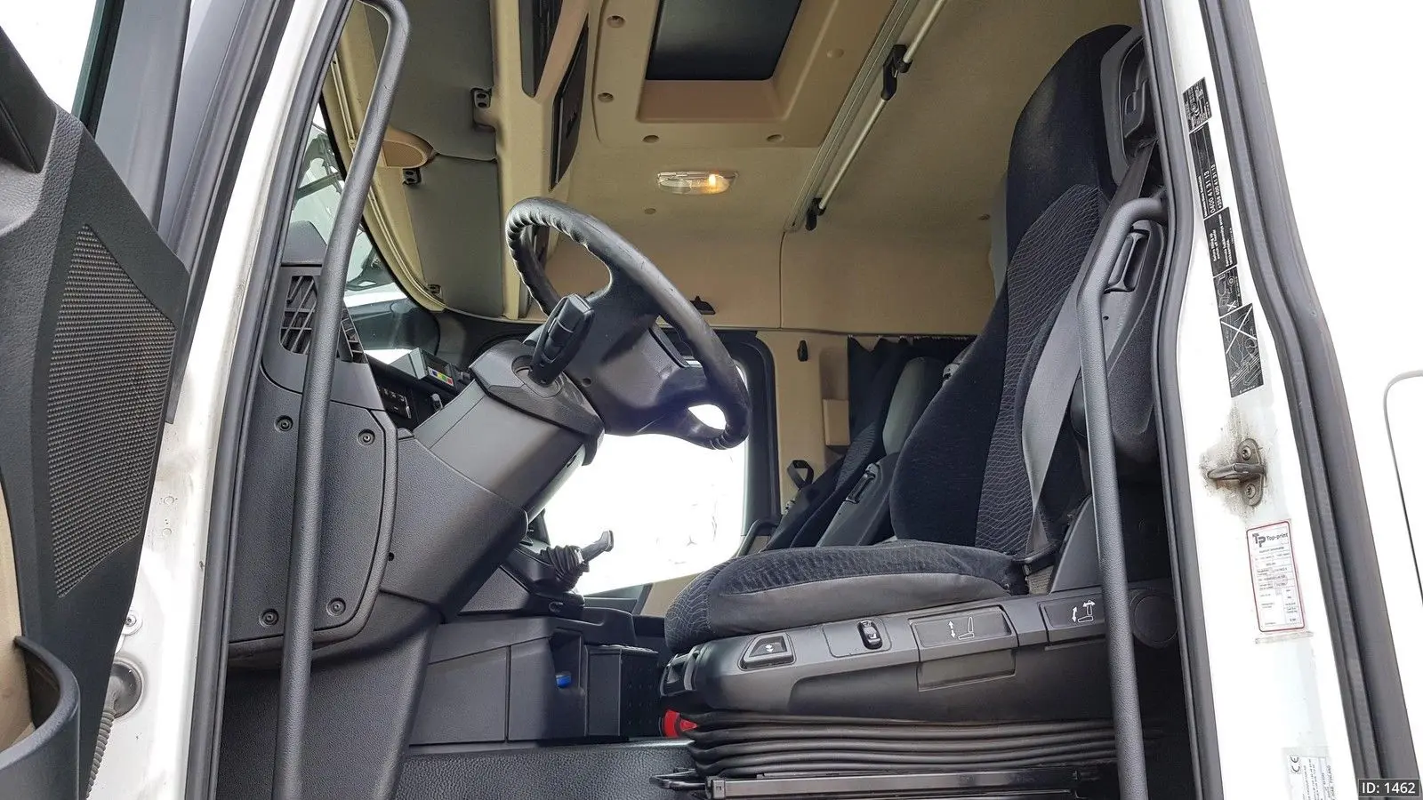 Mercedes Actros 2544 MP4, 2012г, рефрижератор 54 м3, г/п 15тонн, гидролифт - фото 3