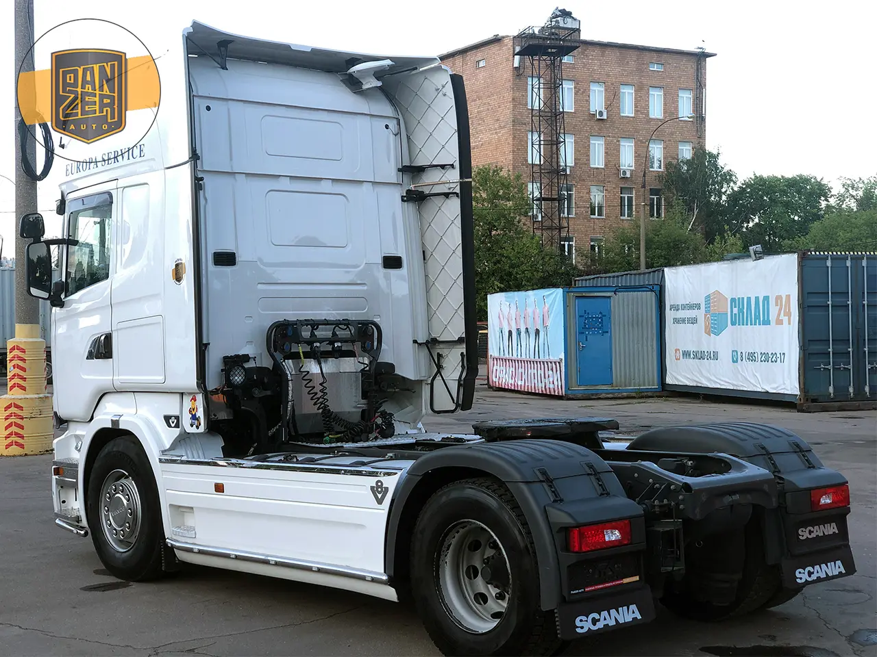 Тягач Scania R450 Streamline, 2014 г, АКПП, кабина Topline, работал на Европу - фото-детальных 9