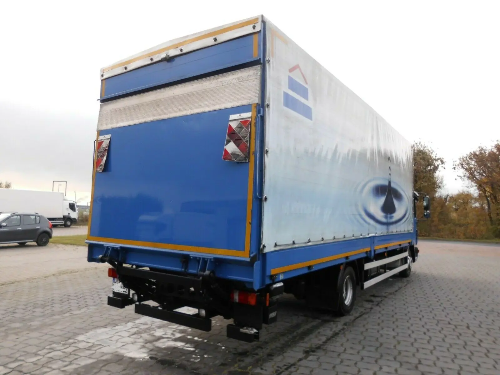 MAN TGL 8.180 BL, борт-тент 7.2 м, гидролифт, без пробега по РФ - фото