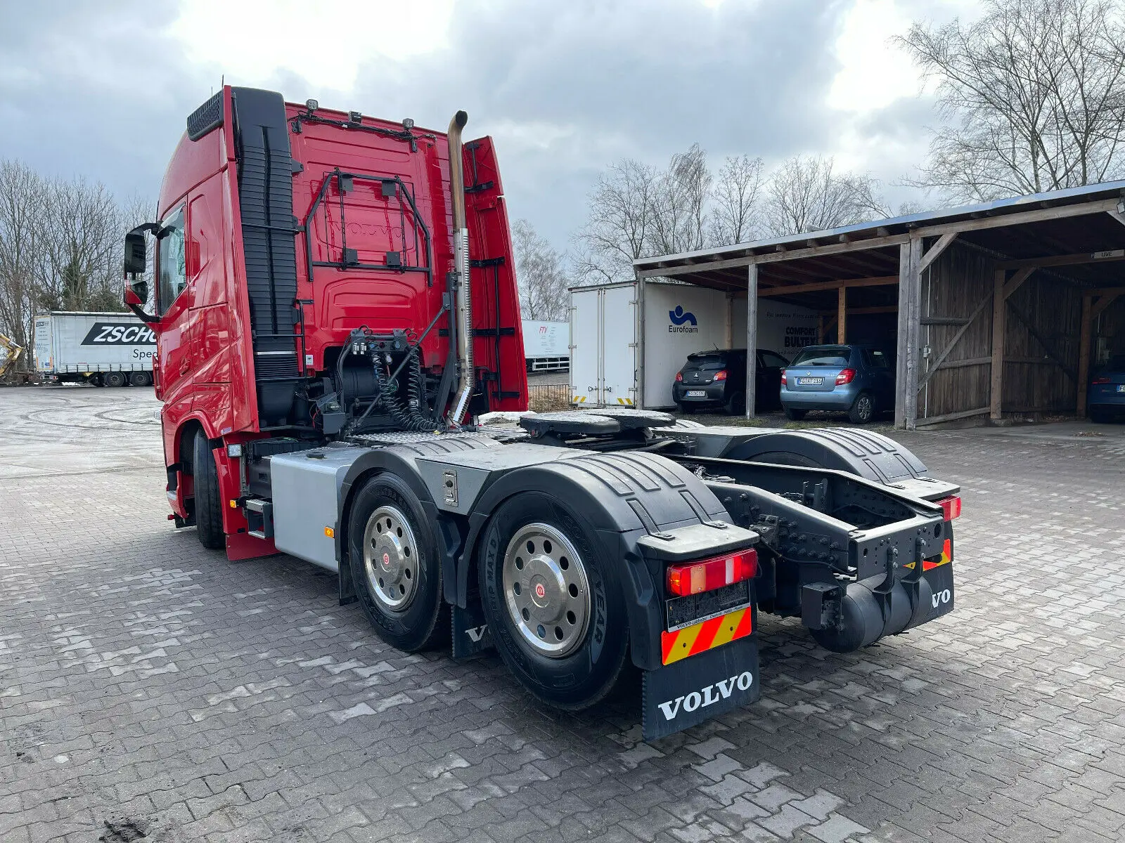 Тягач Volvo FH540, 6х4 с подъемной осью, 07/2019 год, пневмоподвеска, ретардер, из Германии - фото-детальных 9