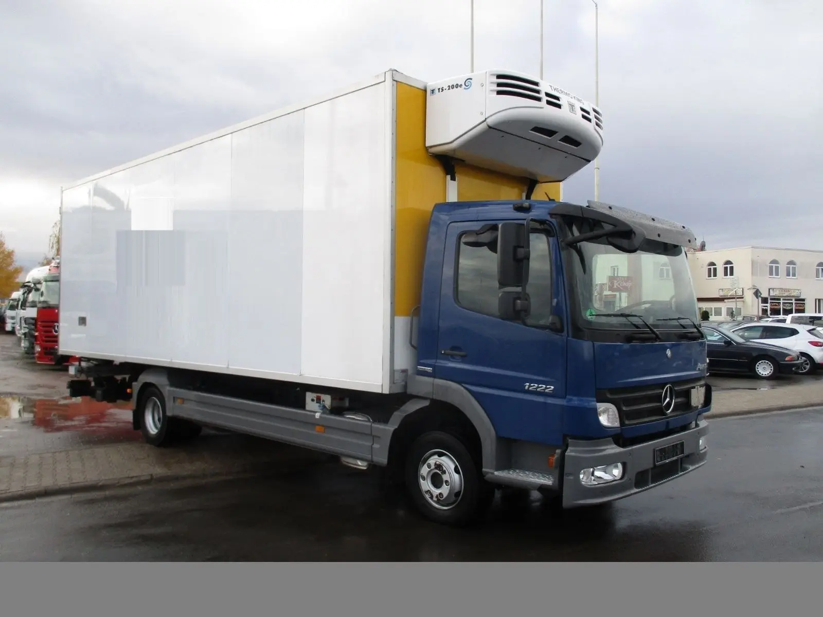 Mercedes Atego 1222L, реф 43м3, гидролифт+ворота, без пробега по РФ - фото
