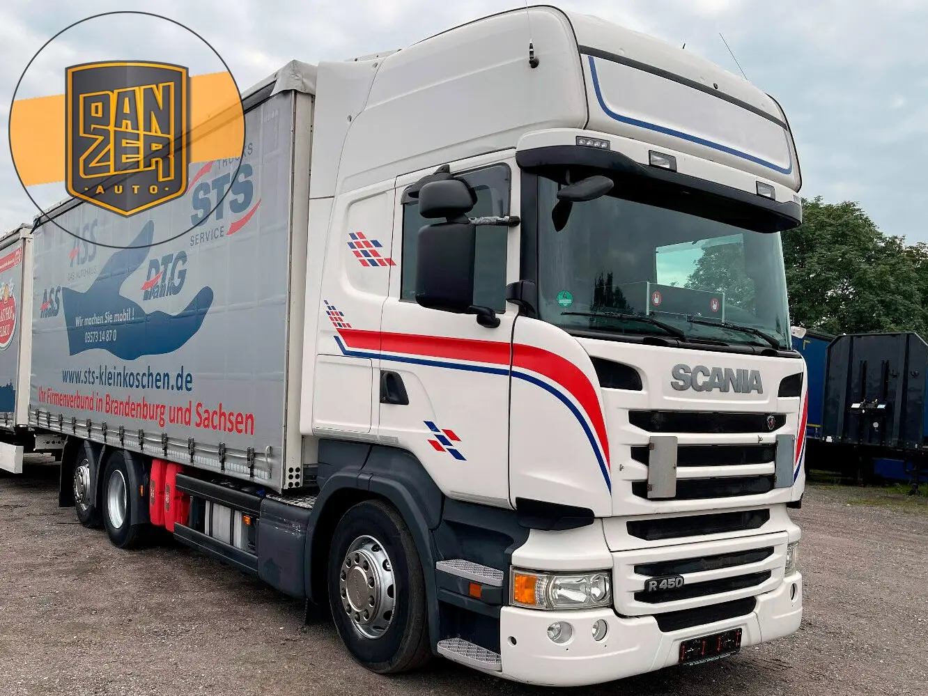 Scania R450, 6х2, 2015 год, штора 60 куб, 18 европалет, без пробега по РФ - фото