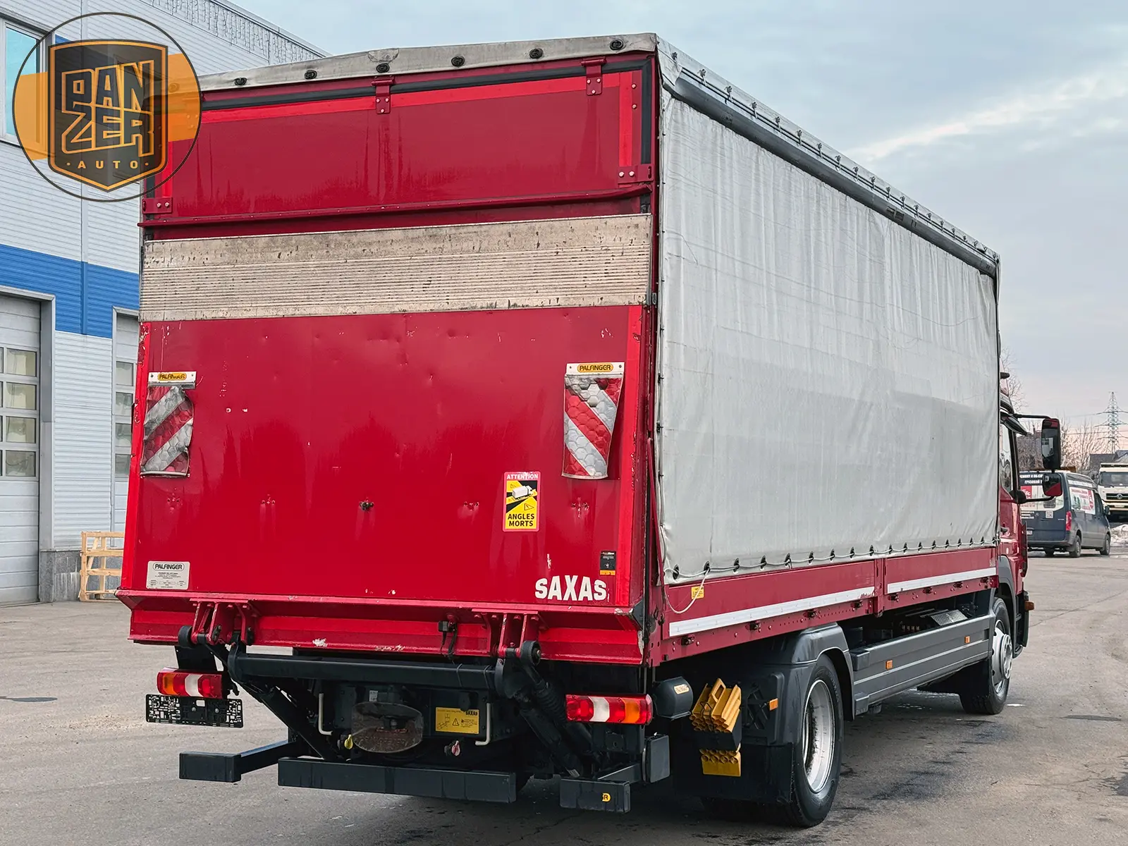 Mercedes Atego 1223, 2018 год, штора-борт 44 м3, гидроборт купить из Германии 44
