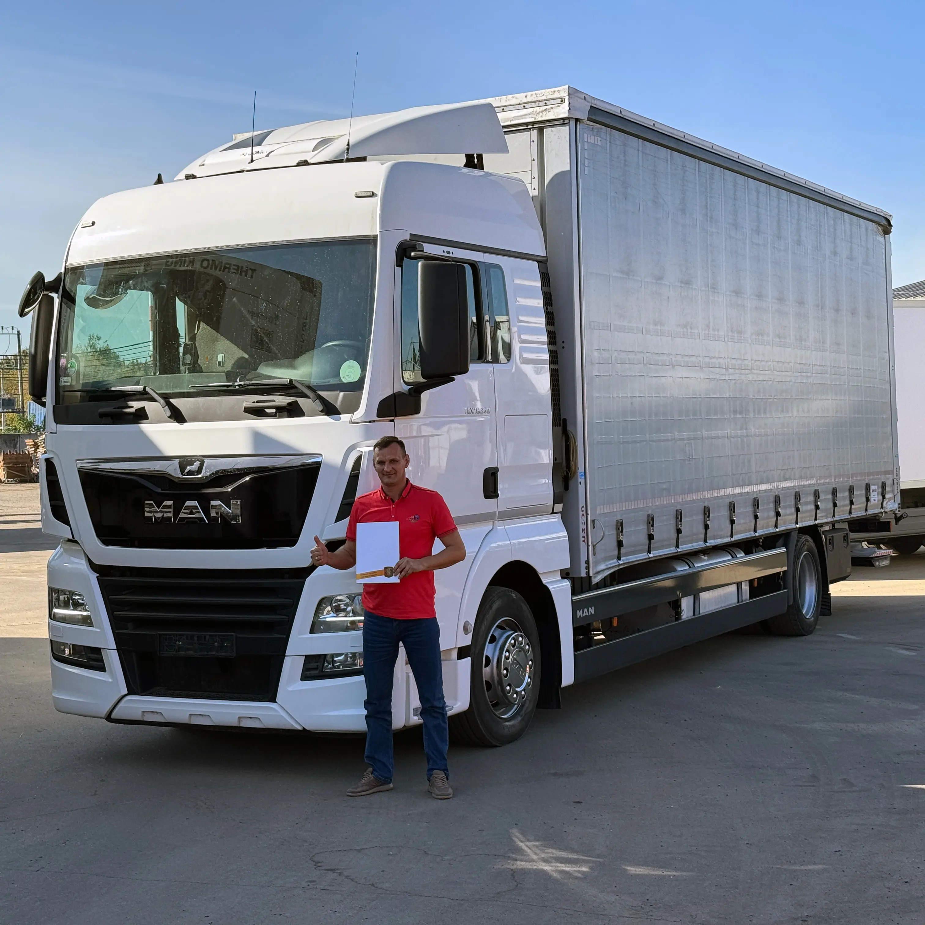 Фотография покупателя MAN TGX 18.360 шторный, Алтайский край - регион отгрузки