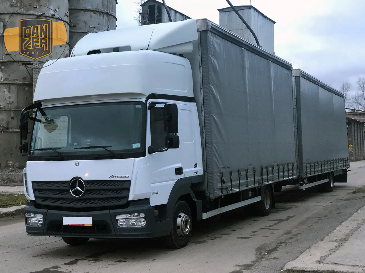 Автопоезд 120 кубов штора, Мерседес Атего 823, 2015 год, без пробега по РФ - фото 8