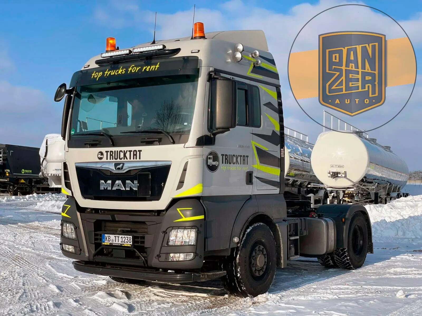 Полноприводный тягач MAN TGX 18.470, 4х4 Hydrodrive, 02/2020 год, без пробега по РФ - фото-детальных