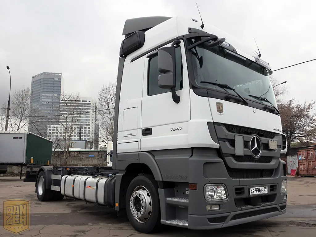 Шасси BDF, Mercedes-Benz Actros 1841 LL, 2010г, кабина Megaspace, макс. комплектация - фото