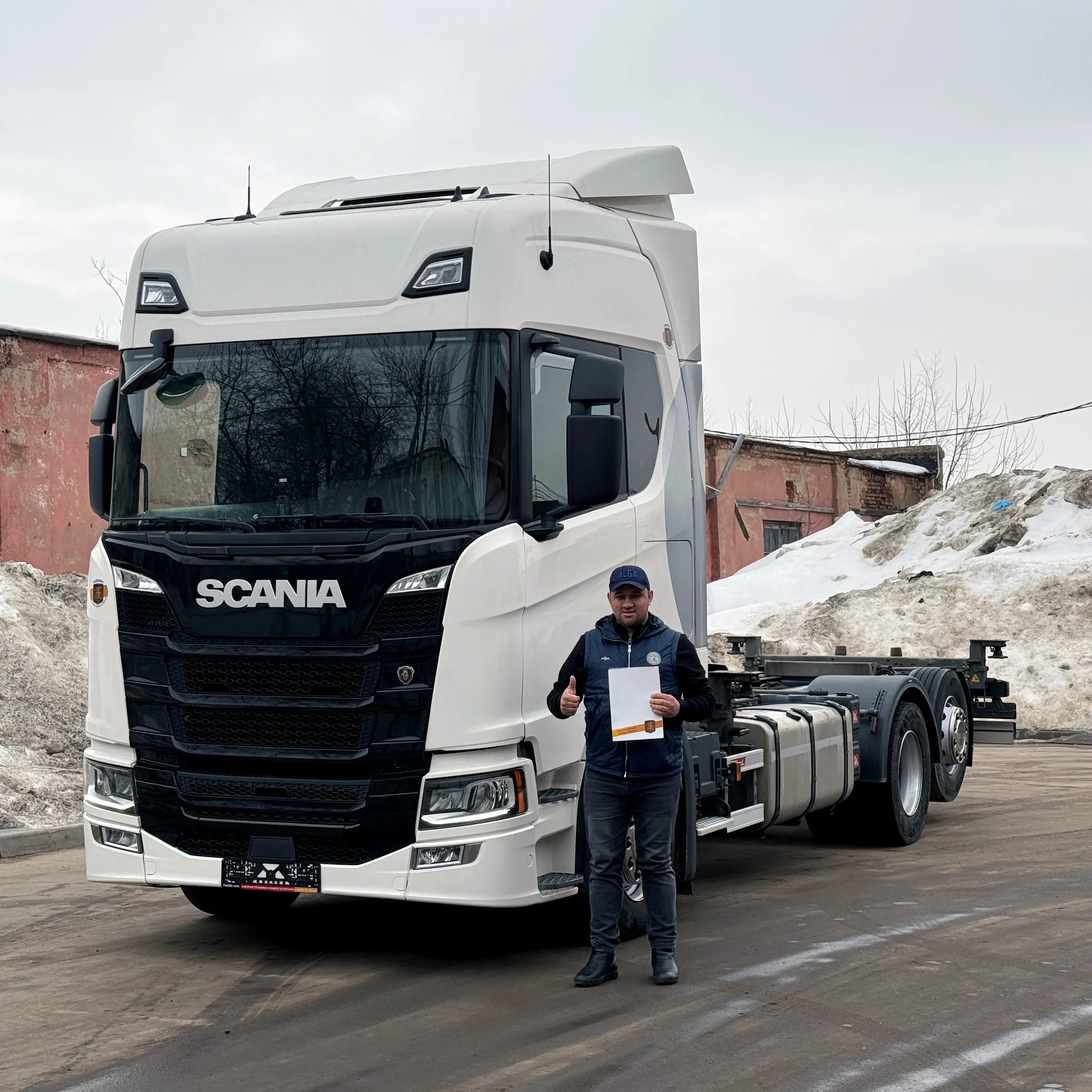 Фотография покупателя Scania R450 контейнеровоз, Чувашская Республика - регион отгрузки