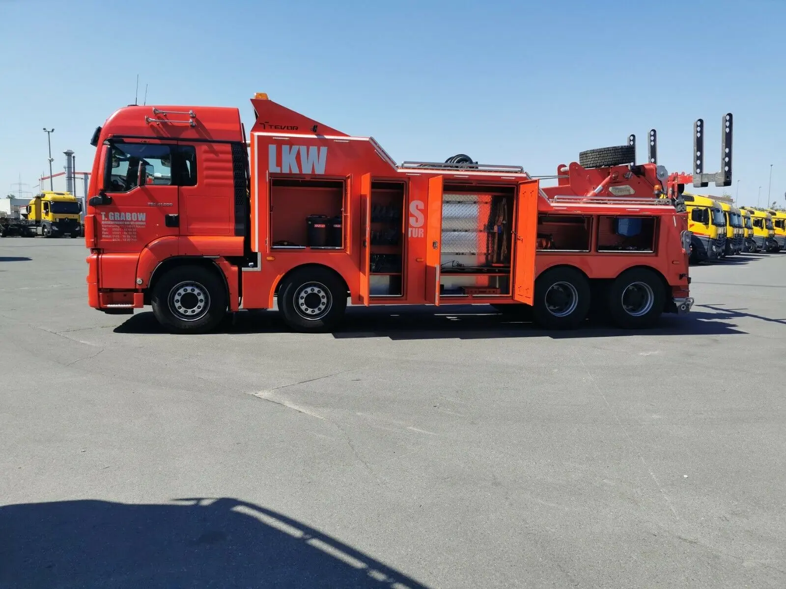 Грузовой эвакуатор автобусов, грузовиков и спецтехники MAN TGS 41.500, состояние нового - фото 5