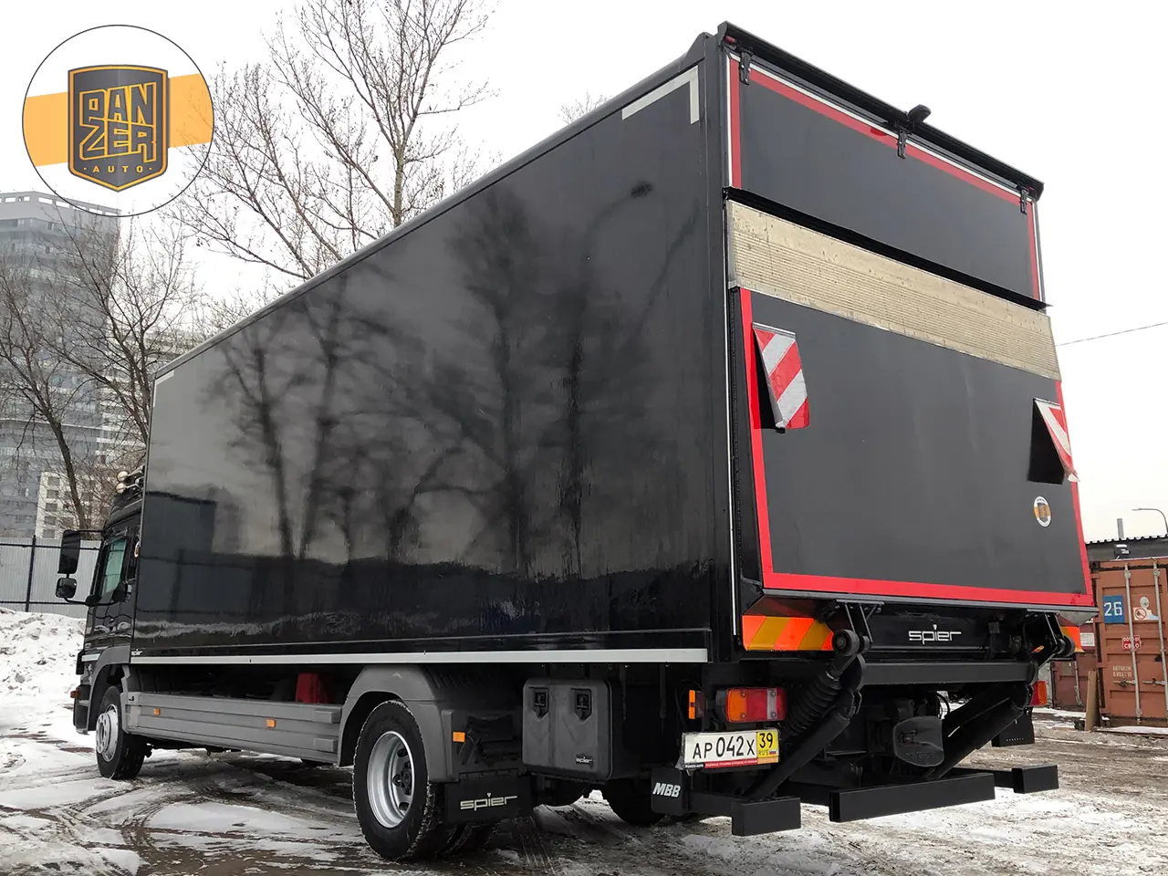 Mercedes Atego 1229L, 12/2012г, фургон 47 кубов, гидролифт - фото 9