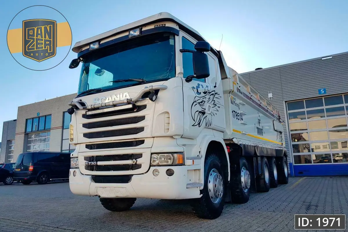 Самосвал Scania R730, 2013 г, 48 тонн, 32 куба, 10х4, без пробега по РФ - фото