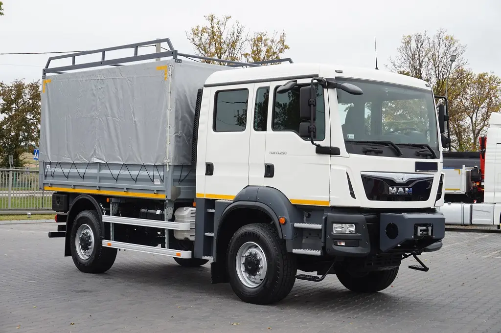 Новый MAN TGM 15.250, полноприводный грузовик со сдвоенной кабиной - фото 8