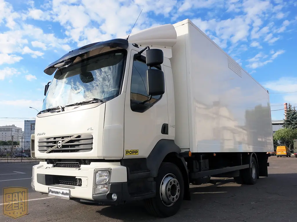 Volvo FL 240, фургон - гидролифт, 2011 г, полная масса до 12 тонн - фото