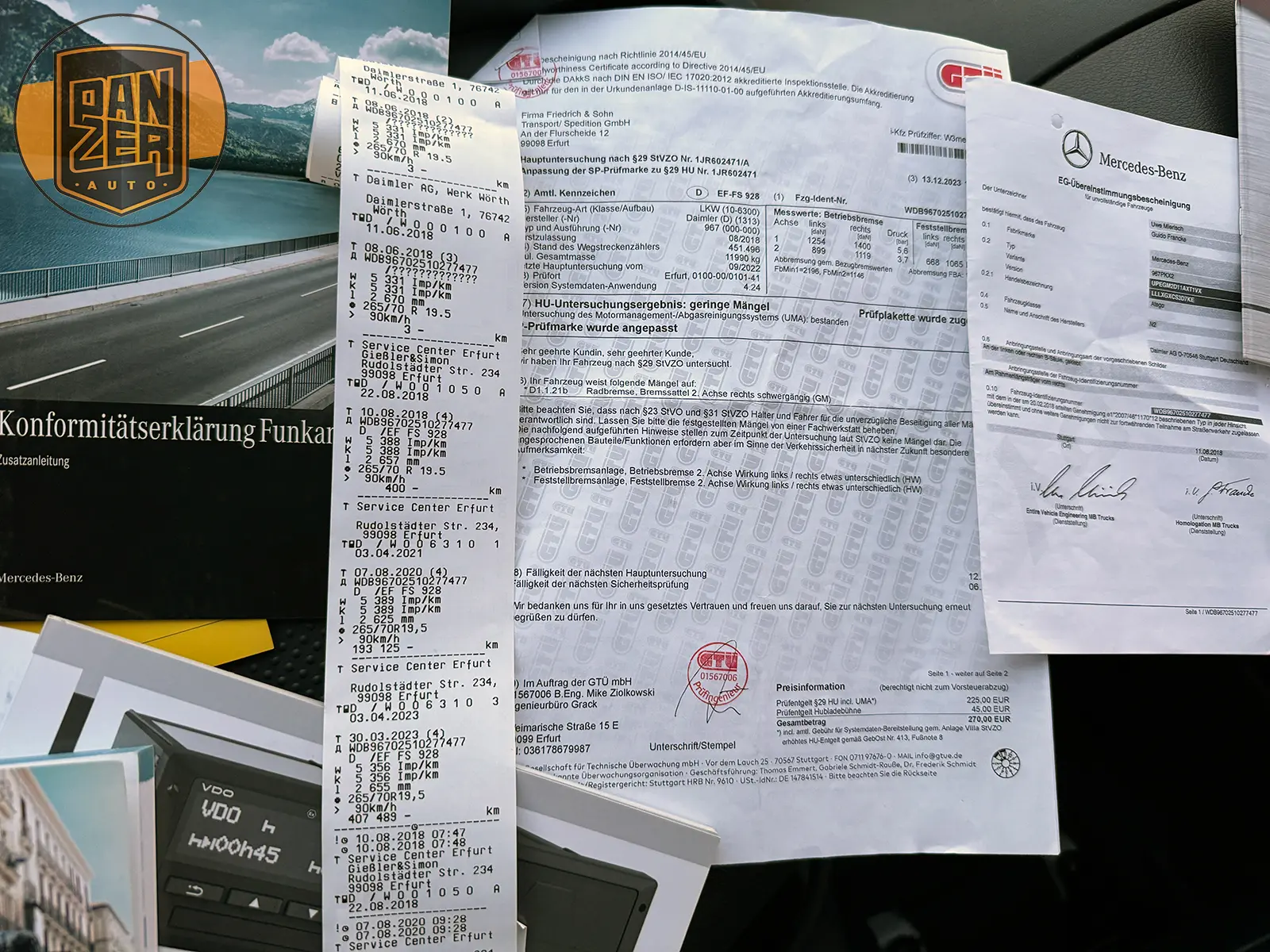 mercedes-benz atego 1230, фургон 18 палет, гидроборт 39