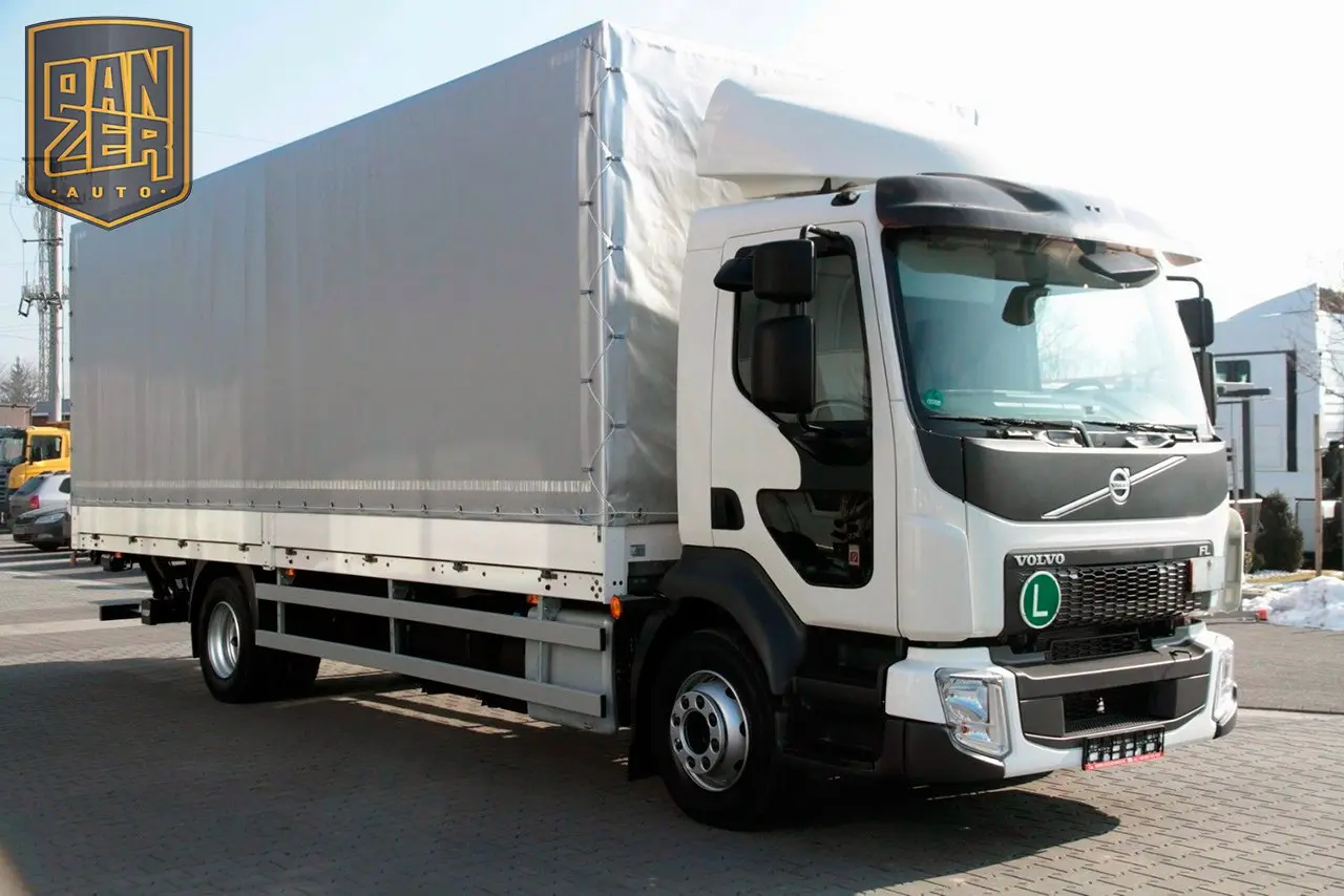 Volvo FL 260, 2014г, тент 44м3, 18 европалет, г/п до 7т, гидролифт - фото