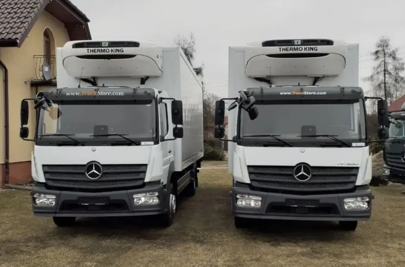 Рефрижератор Mercedes Atego 1218 L, 2016 год, 18 палет, ворота и гидроборт - фото 21