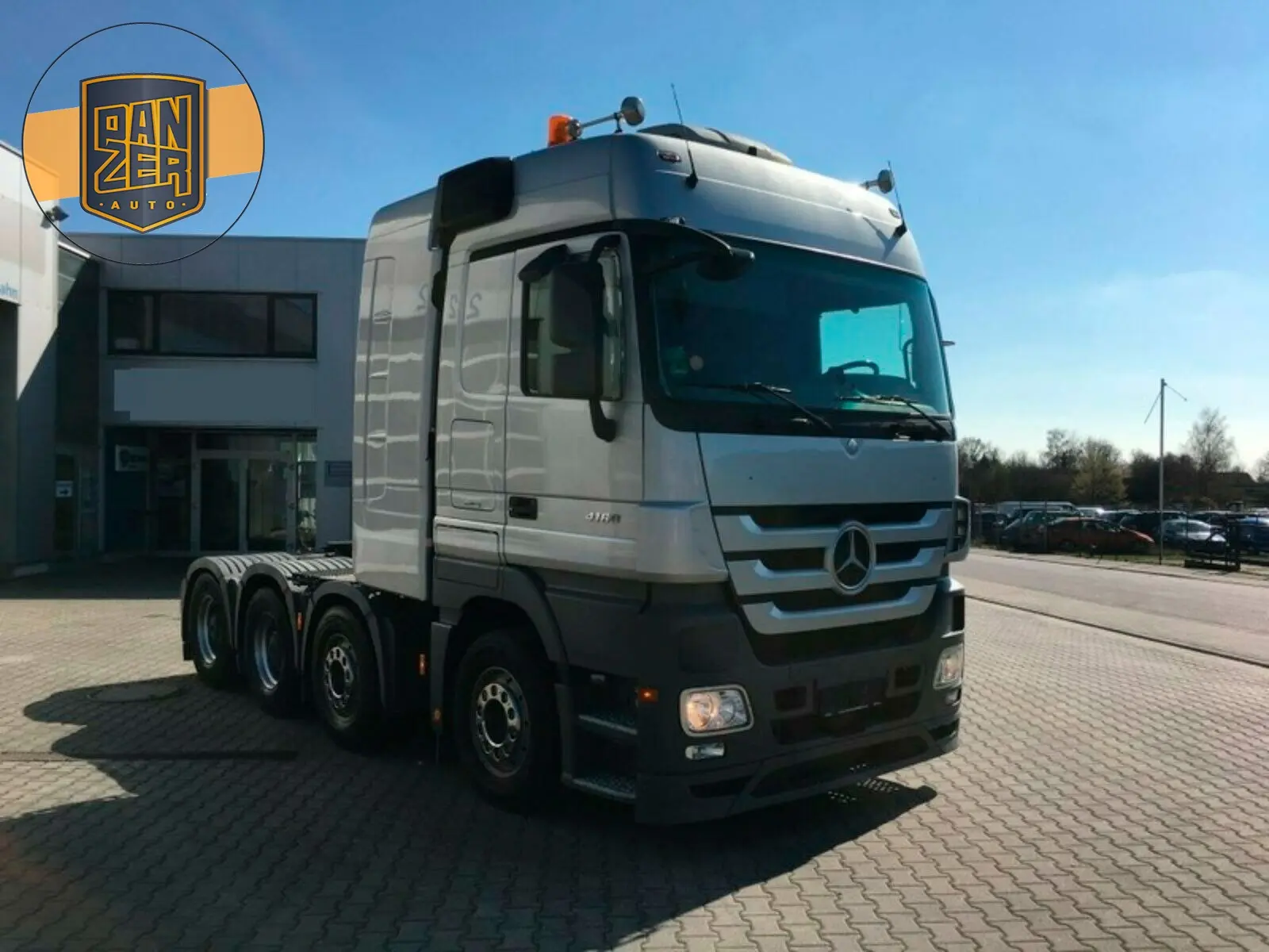 Тягач тяжеловес Mercedes Actros 4160 WSK TITAN, Евро-5, 8x4, 250 тонн, без пробега по РФ - фото-детальных