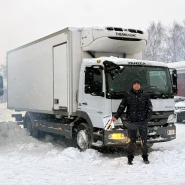 Фотография покупателя Mercedes Atego 1224 рефрижератор, Республика Мордовия - регион отгрузки