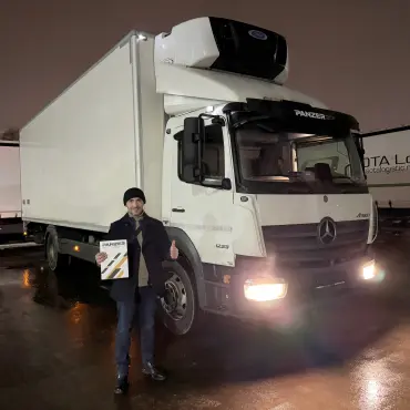 Фотография покупателя Mercedes Atego 1223 рефрижератор, г. Москва - регион отгрузки