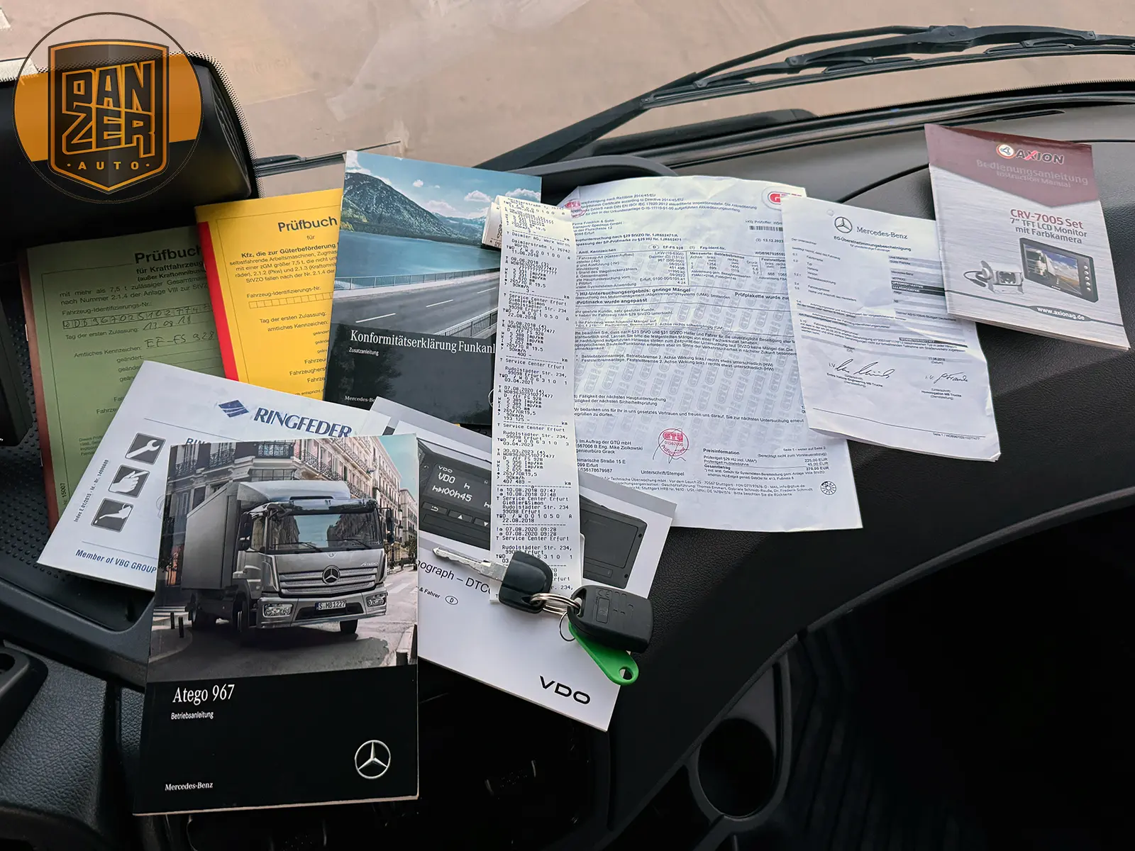 mercedes-benz atego 1230, фургон 18 палет, гидроборт 38