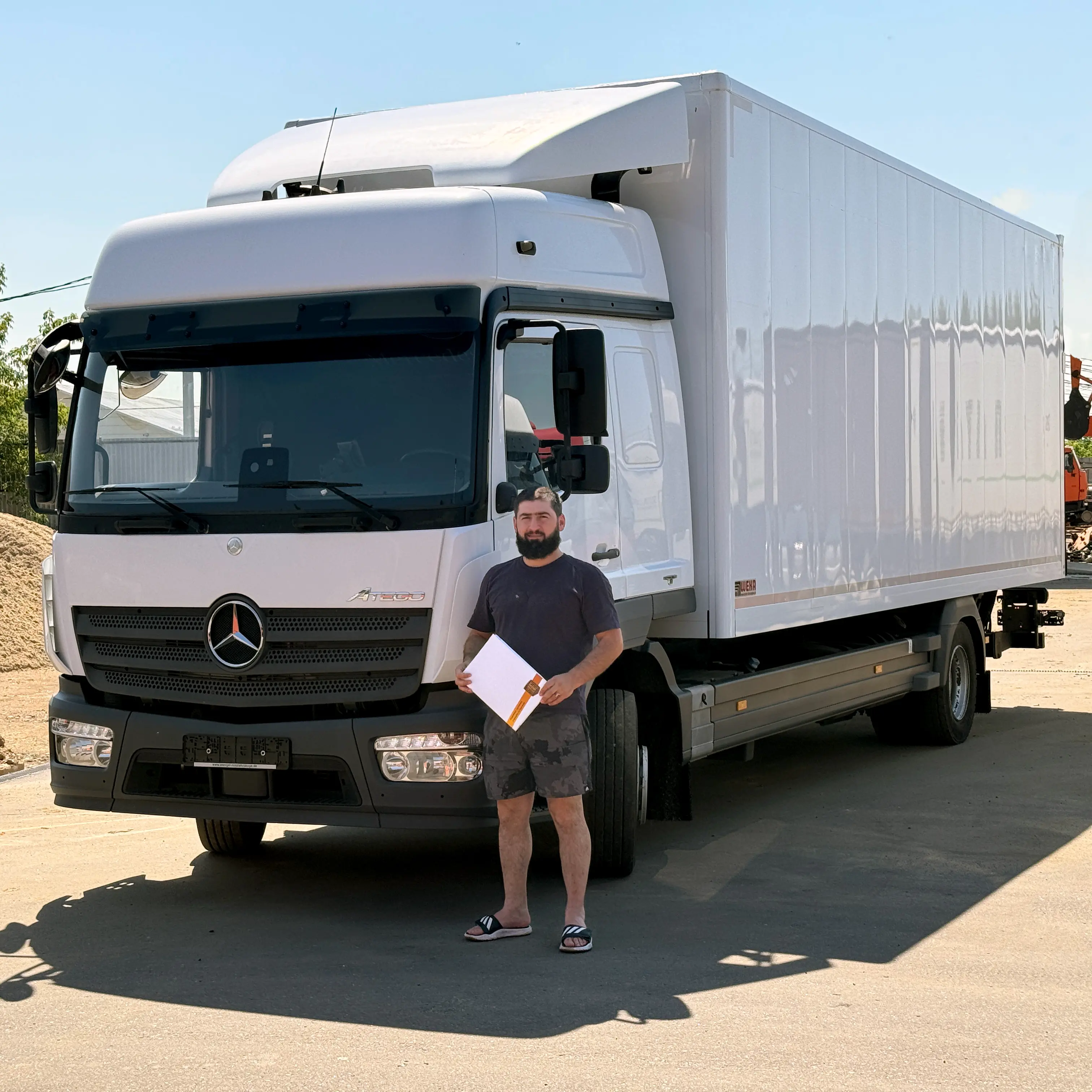 Фотография покупателя Mercedes Atego 1224 фургон, Московская область - регион отгрузки