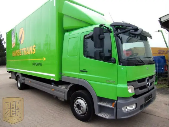 Mercedes-Benz Atego 1224 L, 2013г, фургон 48м3, погрузочная длина 7.2м, гидролифт, спальник, состояние нового - фото 5