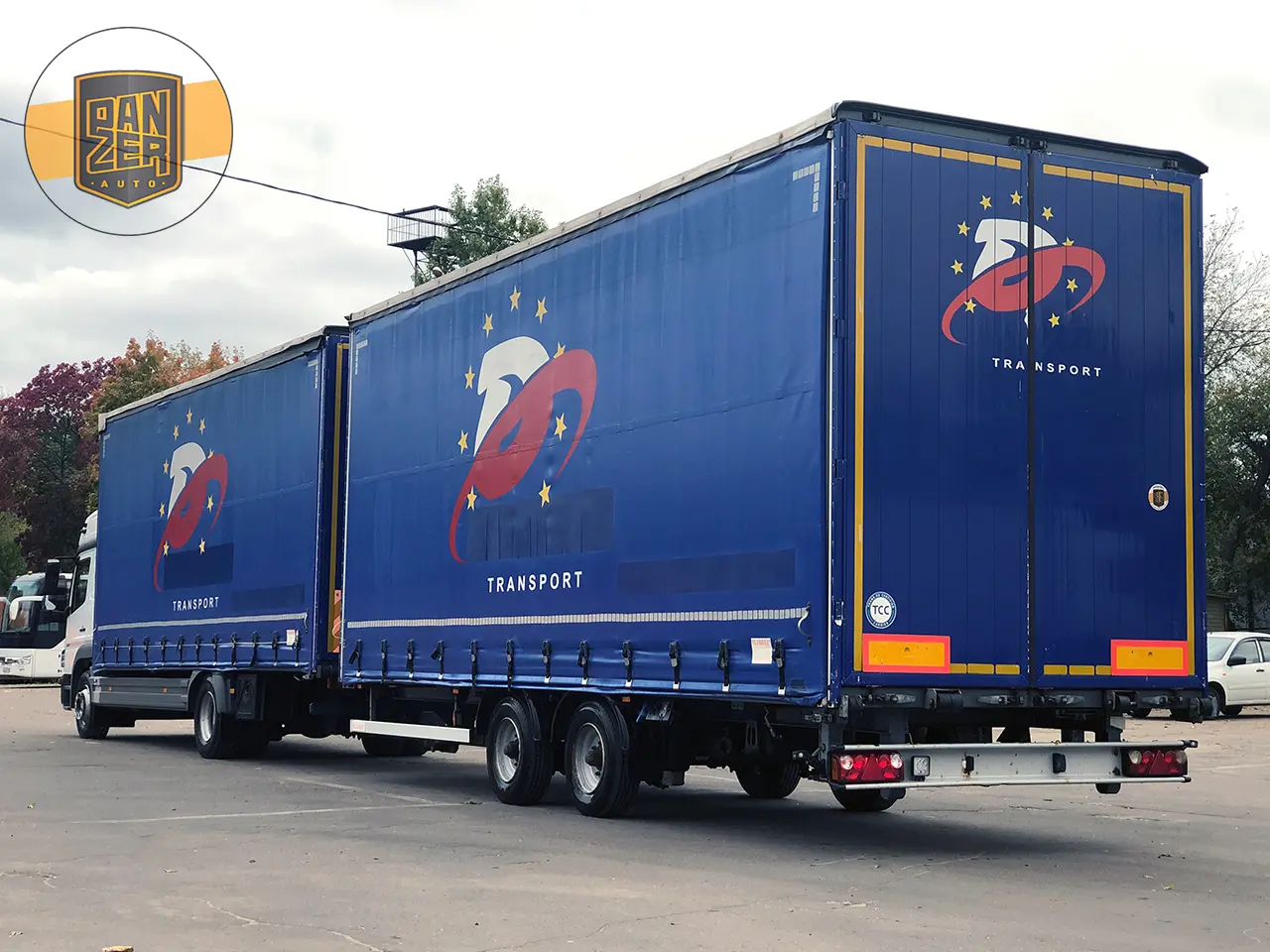 Mercedes Atego 1229, автопоезд 120 м3, 2013г, сквозная загрузка, г/п 12т - фото 9