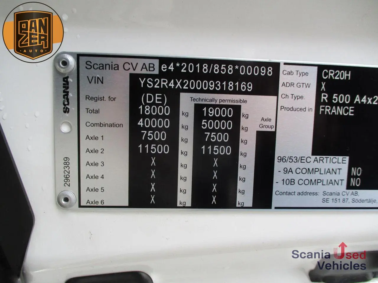 	 Товар для анкора: scania r500, скания тягач новый 13