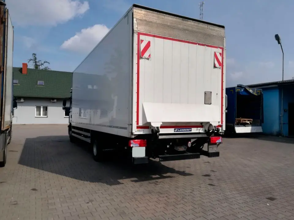 MAN TGM 12.290 BL, 2015 год, фургон изотермический 46 кубов, гидролифт - фото