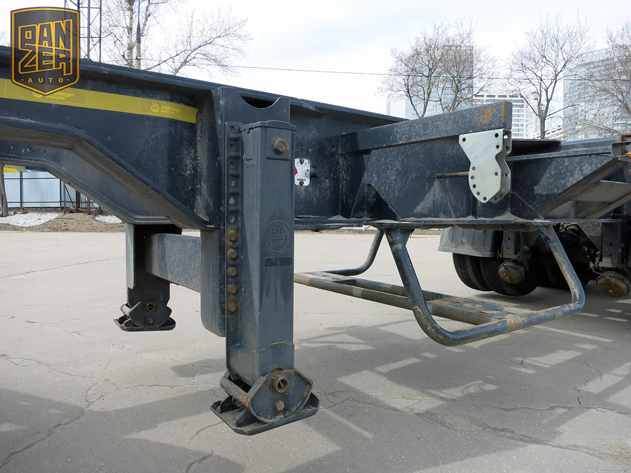 Полуприцеп контейнеровоз, 4 оси, Meusburger SW-480, 2012 год - фото 6