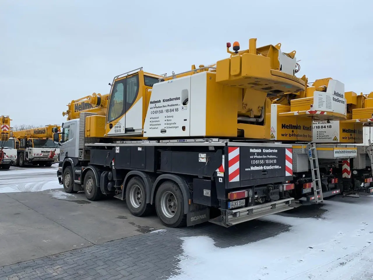 Автокран 60 тонн LIEBHERR LTF 1060-4.1 на шасси Scania P420, без пробега по РФ - фото 20