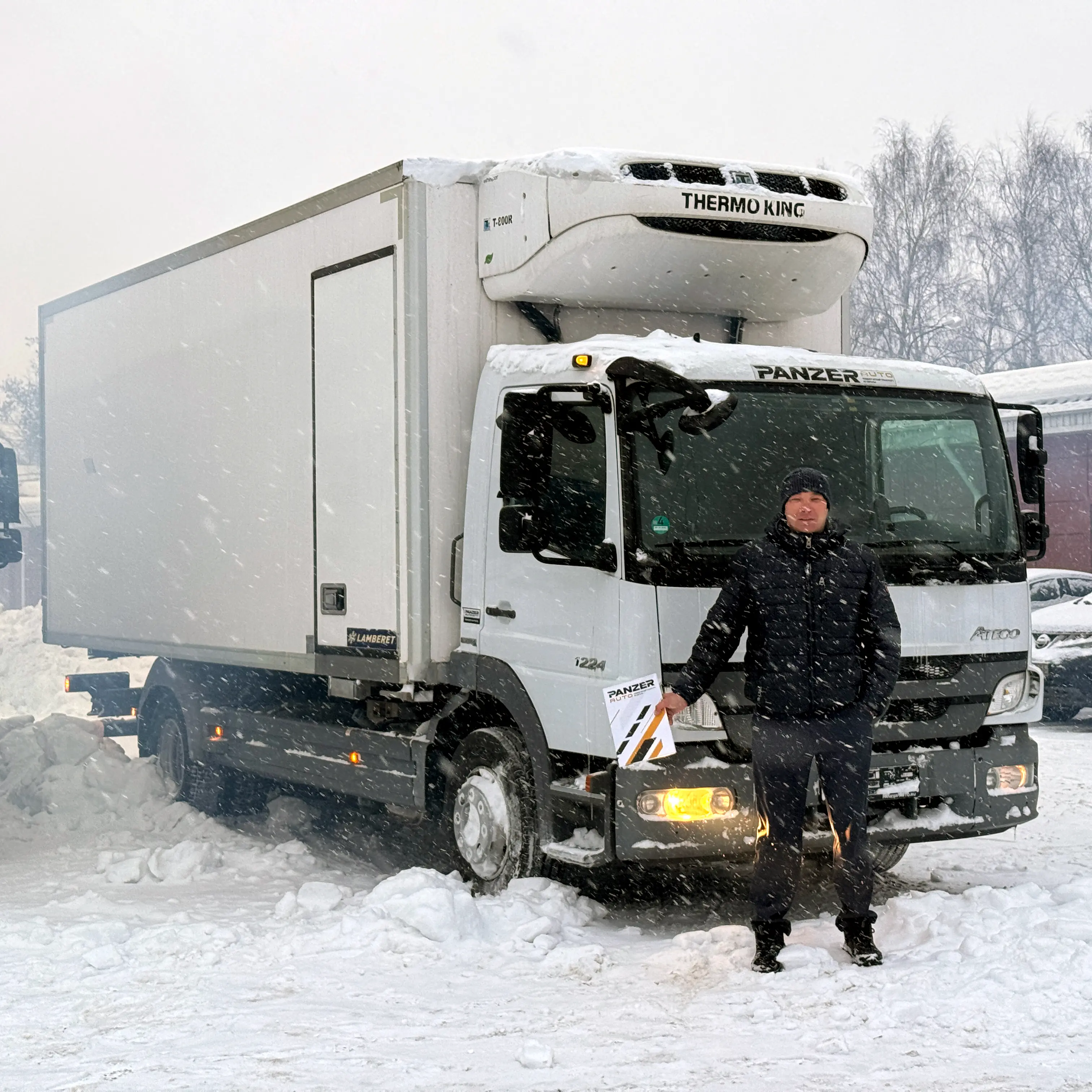 Фотография покупателя Mercedes Atego 1224 рефрижератор, Республика Мордовия - регион отгрузки