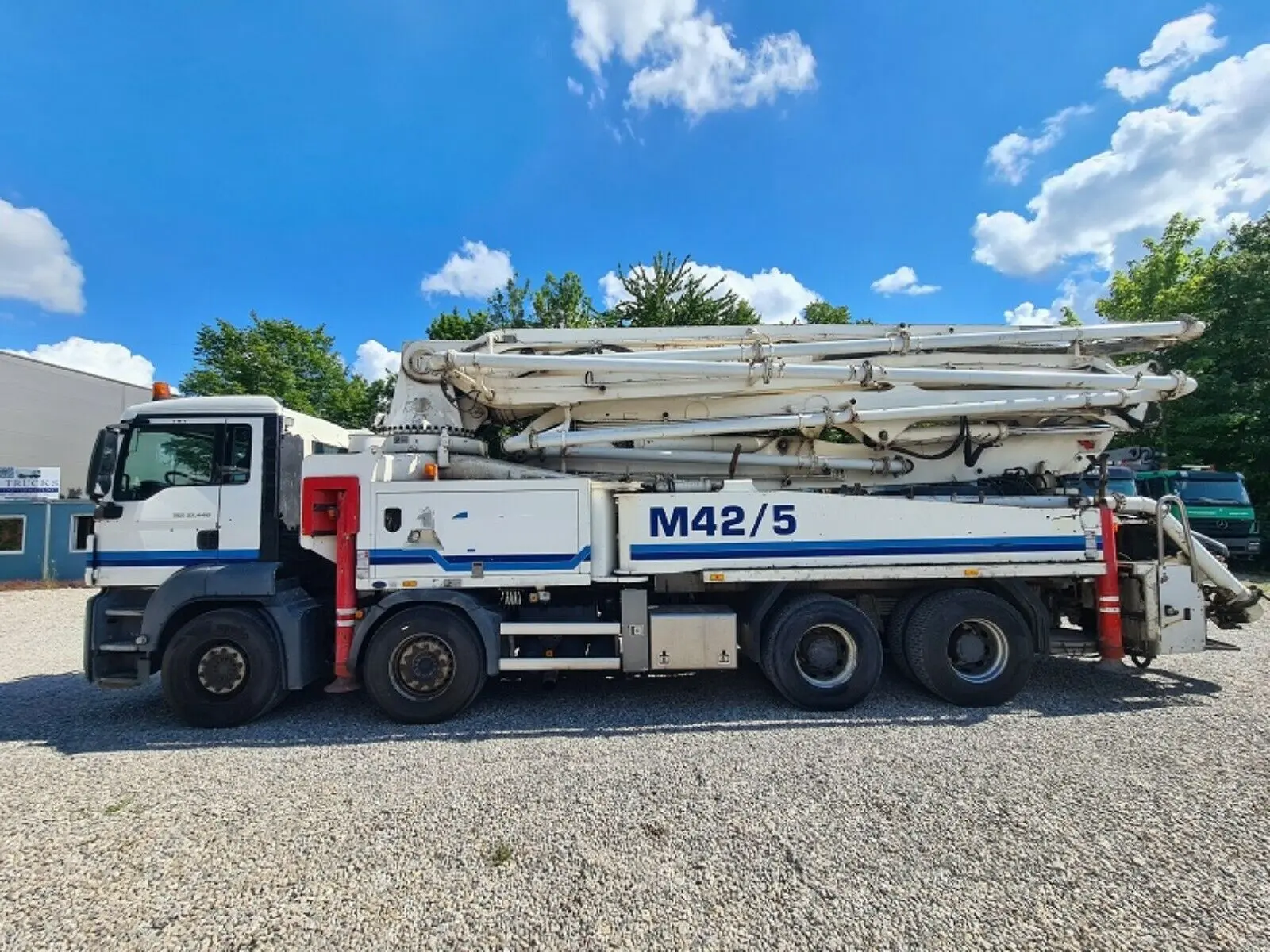 Автобетононасос 42 метра Putzmeister M 42-5 на шасси MAN TGS 37.440, без пробега по РФ - фото 11