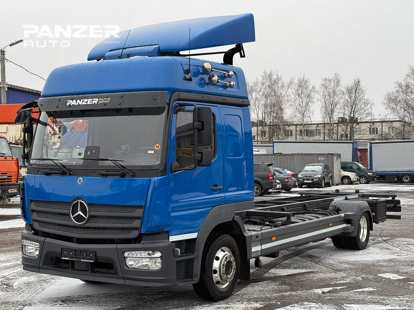 мерседес атего 1227, 2019 год, контейнеровоз 8