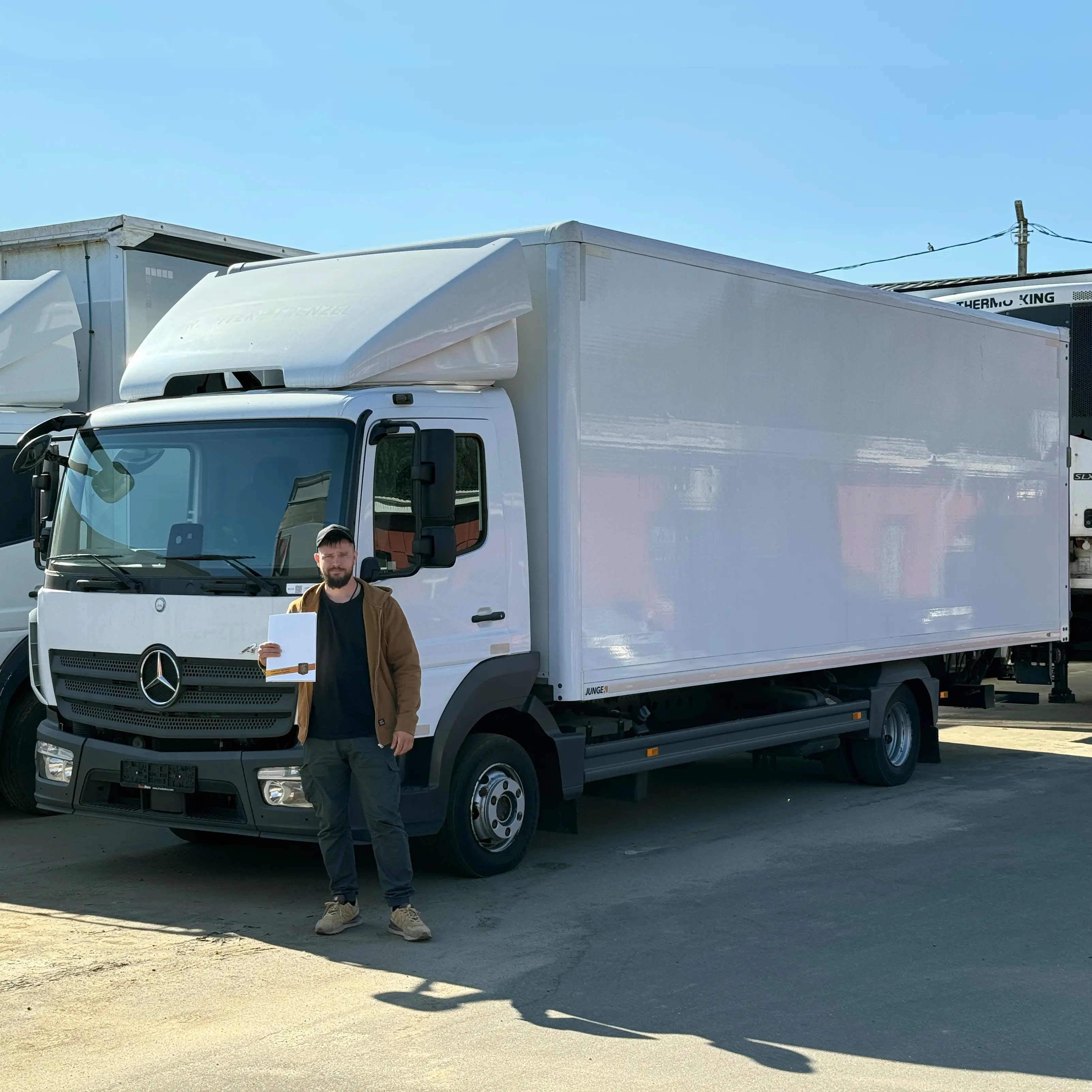 Фотография покупателя Mercedes Atego 818 фургон, Волгоградская область - регион отгрузки