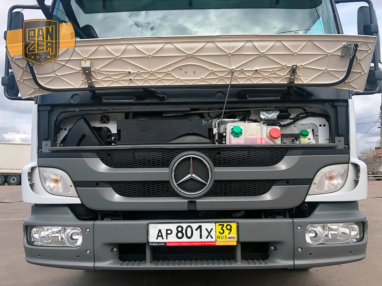 Mercedes Atego 818 L, фургон 36 кубов, 2013 год, гидроборт - фото 18