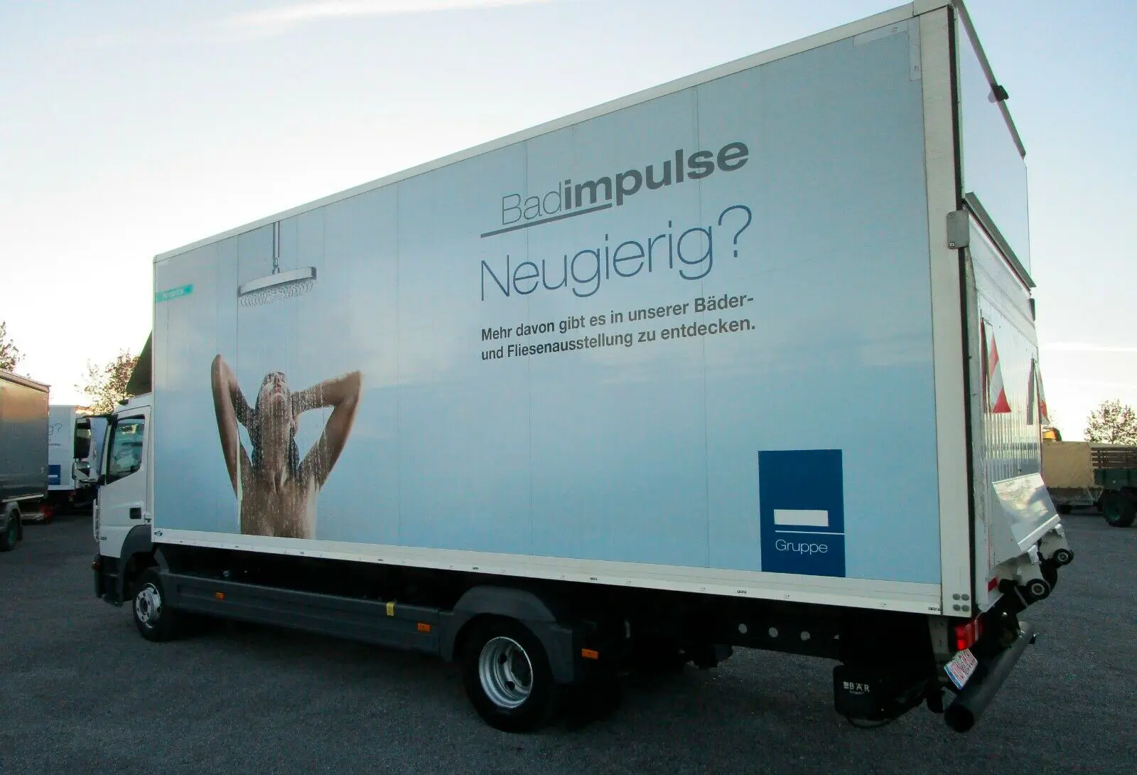 Mercedes Atego 1221 L NEW, 2015 год, фургон 47 м3, высота 2.67м, гидролифт - фото 9