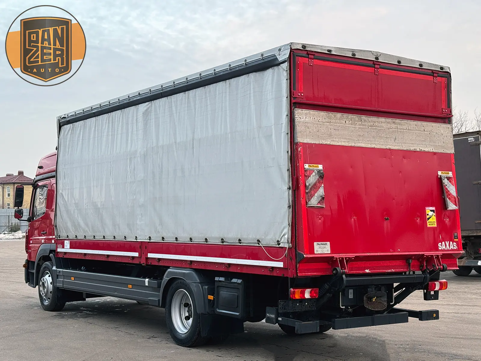 Mercedes Atego 1223, 2018 год, штора-борт 44 м3, гидроборт купить из Германии 9
