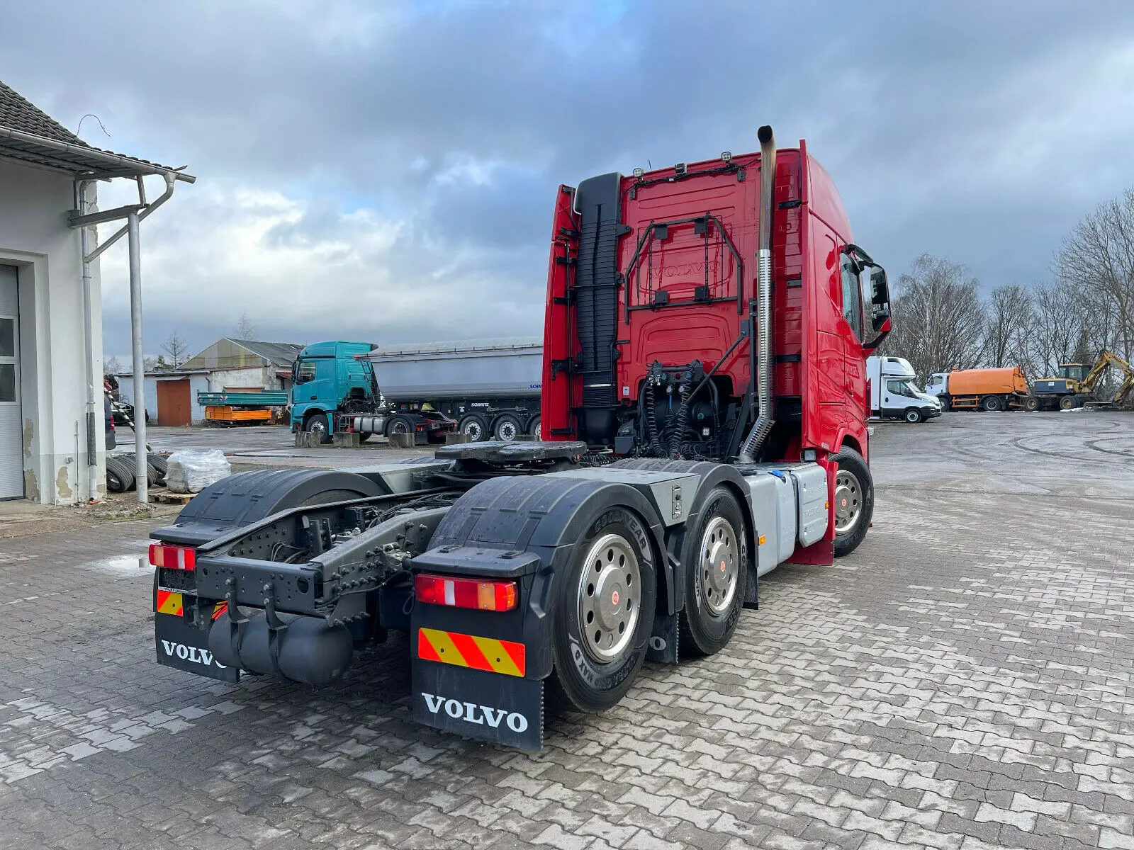 Тягач Volvo FH540, 6х4 с подъемной осью, 07/2019 год, пневмоподвеска, ретардер, из Германии - фото-детальных