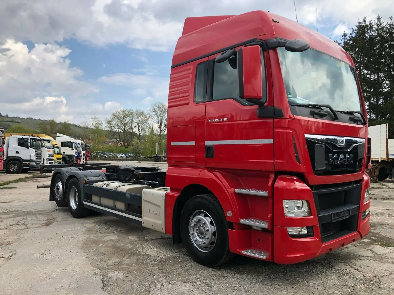 MAN TGX 26.440 из Германии, отличное шасси под сельхозник, 2014 год, механическая КПП, г/п 16т - фото 7