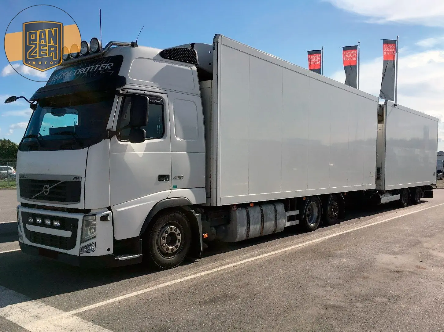 Автопоезд-рефрижератор Volvo FH460 + Krone, 2012 год, г/п 30 тонн - фото
