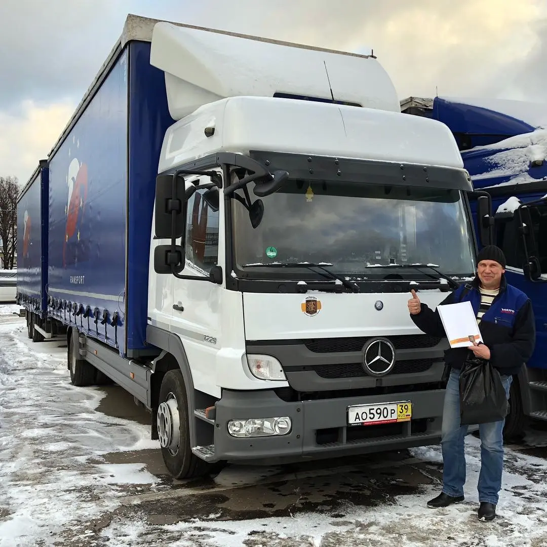Фотография покупателя Mercedes Atego 1229 автопоезд, г. Москва - регион отгрузки