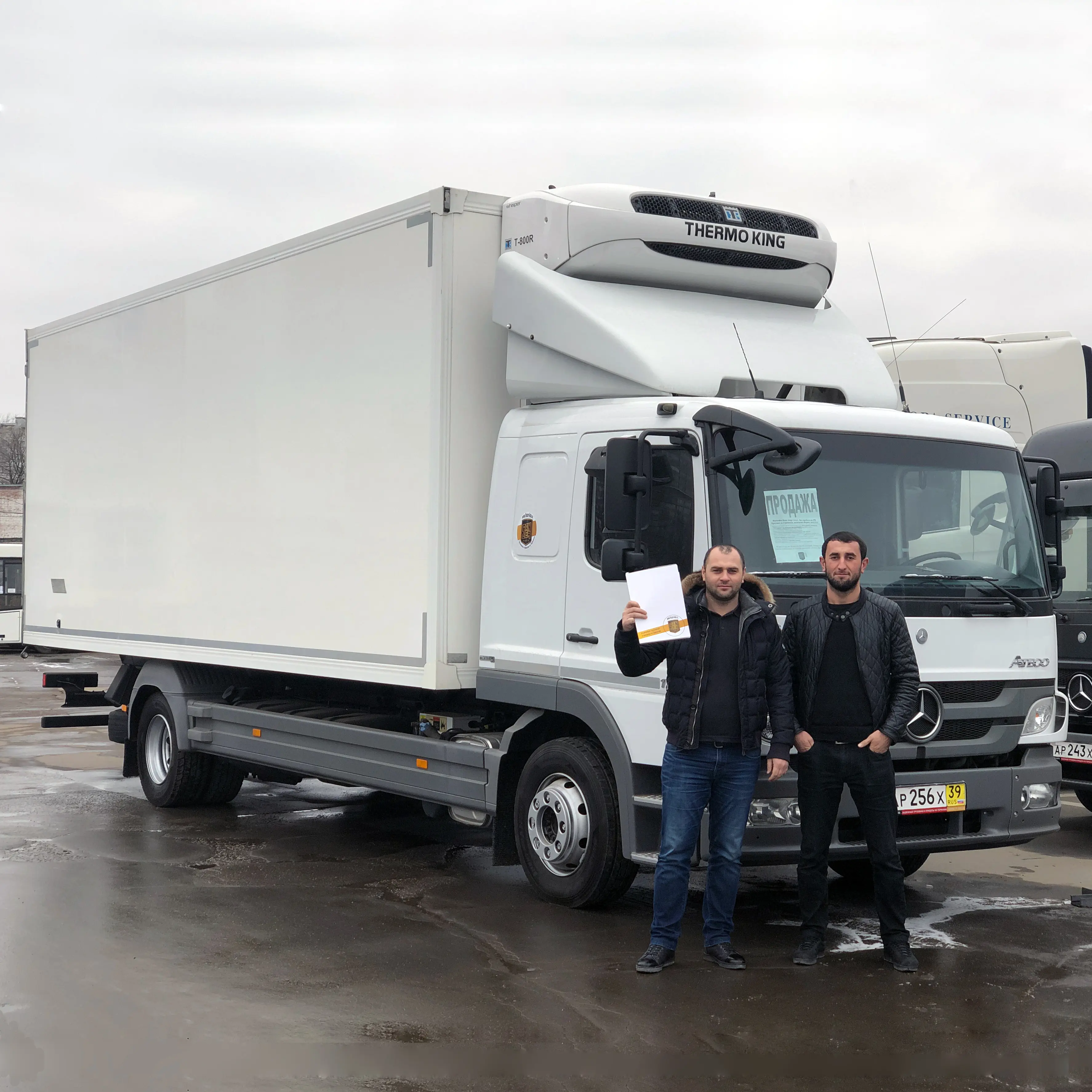 Фотография покупателя Mercedes Atego 1224 рефрижератор, Республика Дагестан - регион отгрузки